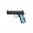 🔫 CZ Shadow 2 SA 9mm s modrými rukojeťmi nabízí jednočinnou spoušť pro přesnou střelbu na terč. Lehčí a přesnější! Ideální pro nadšence. 🌟 Naučte se více!