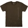 MAGPUL VERT LOGO COTTON T-SHIRT SMALL BROWN