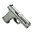 Objevte pistoli LTD19 V1 9MM od Lone Wolf Arms s šedým rámem a stříbrným závěrem. Lehká, ergonomická a s kapacitou 15+1. Naučte se více! 🔫✨
