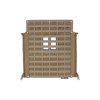 SPIRITUS SYSTEMS MOLLE BACK PANEL LITE , COYOTE BROWN